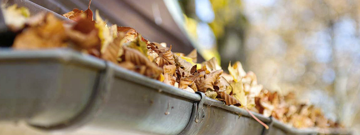 Comment nettoyer les gouttières bouchées ?