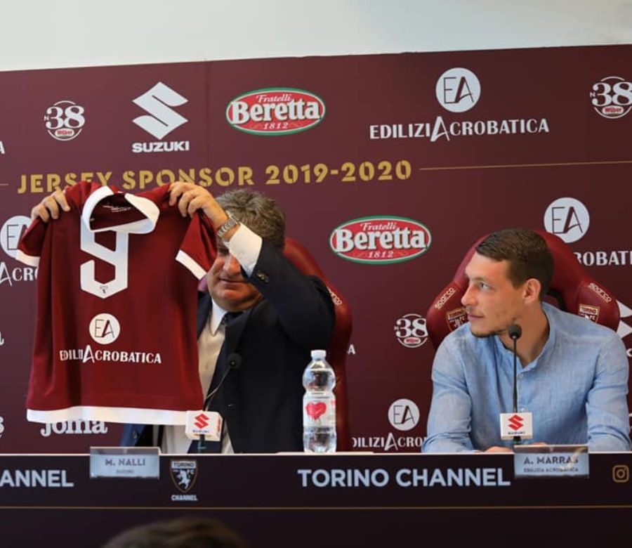 Acrobatica sera de nouveau sponsor du Torino FC également en 2022